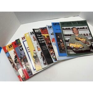 Antique Toy World Magazine Lot 1998 Complete Year Vintage & Antique Collectible